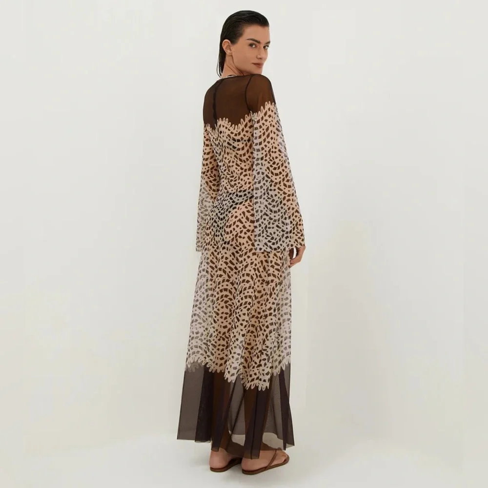 Caroline Constas Mesh Beach Cover Up - Picture 2 of 4